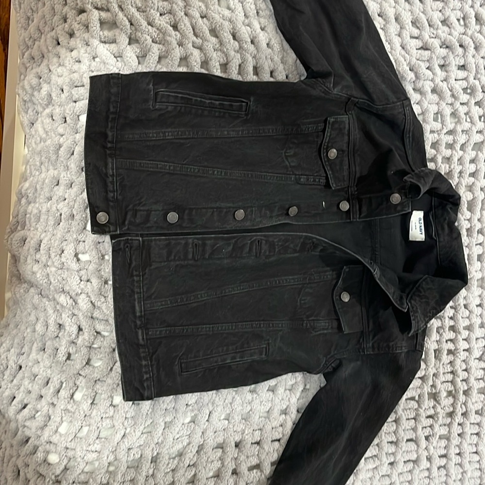 Black Old navy jean jacket
